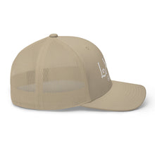 Curve Logo Trucker Cap - White Logo by LXIX GOLF CLUB — view 53