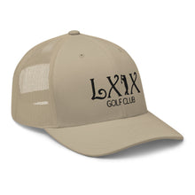 Curve Logo Trucker Cap - Black Logo by LXIX GOLF CLUB — view 54