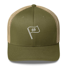 69 Flag Trucker Cap by LXIX GOLF CLUB — view 12