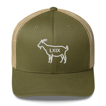 The GOAT Trucker Cap by LXIX GOLF CLUB — view 10