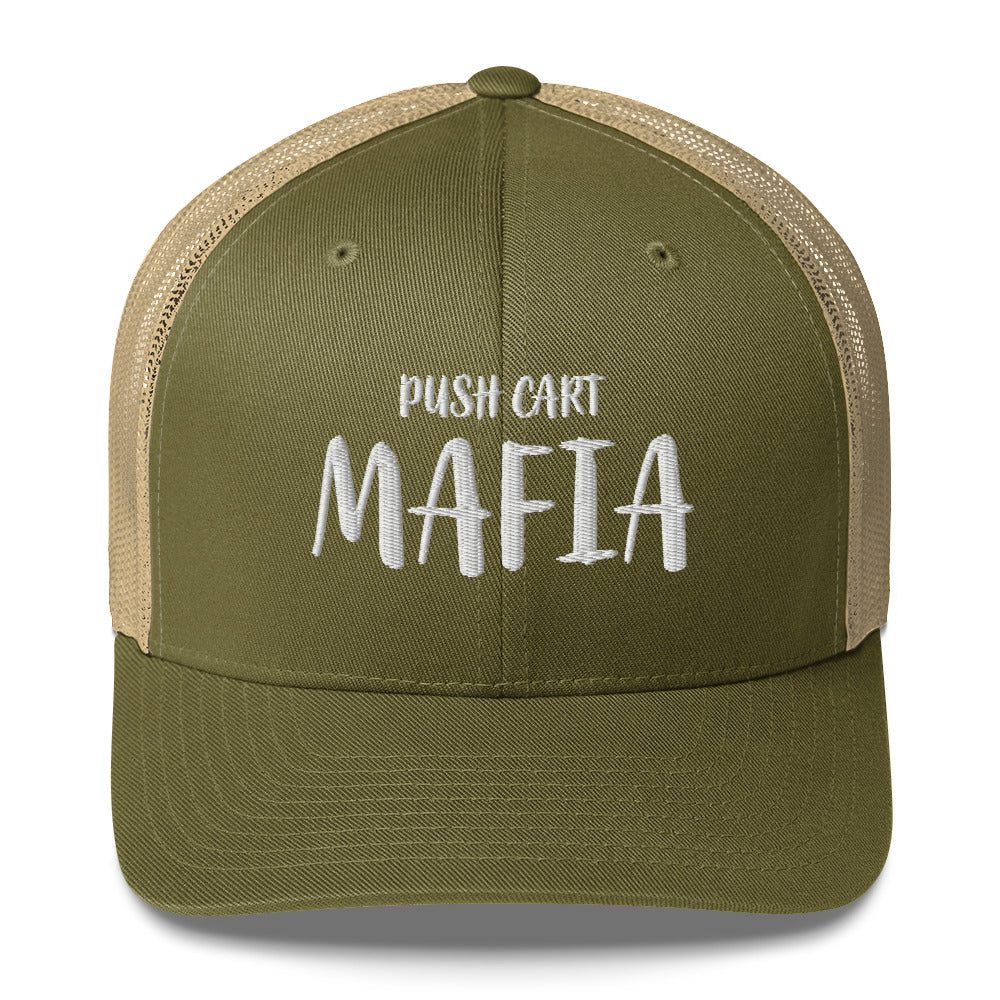 Push Cart Mafia Trucker Cap by LXIX GOLF CLUB — view 16