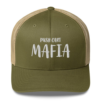 Push Cart Mafia Trucker Cap by LXIX GOLF CLUB — view 16