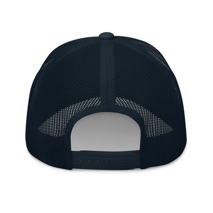 Four Box Logo Trucker Cap - Blue Logo by LXIX GOLF CLUB — view 14
