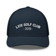 Arch Logo Trucker Cap - White Logo by LXIX GOLF CLUB — view 13