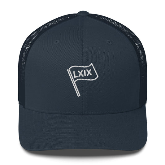 LXIX Flag Trucker Cap by LXIX GOLF CLUB