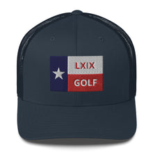 Texas Flag Trucker Cap by LXIX GOLF CLUB — view 2