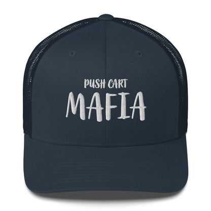 Push Cart Mafia Trucker Cap by LXIX GOLF CLUB — view 3