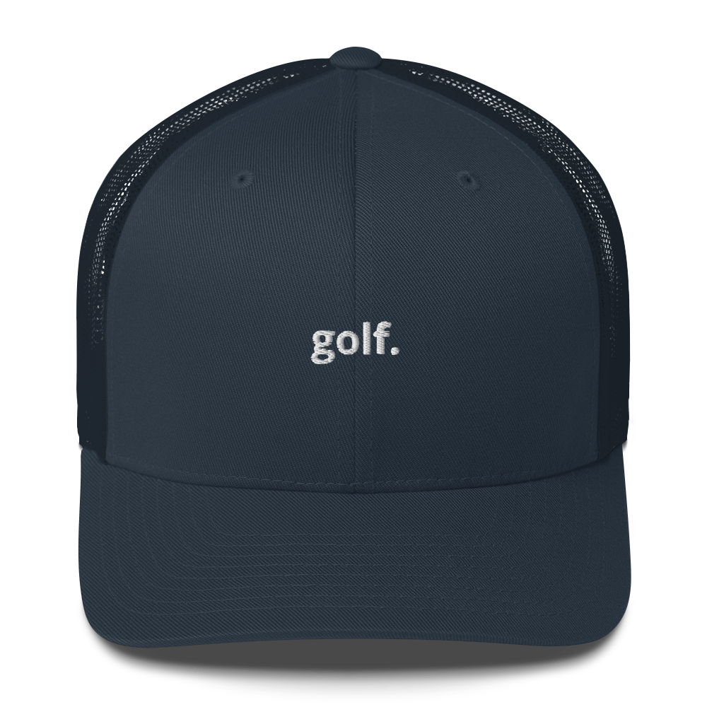 golf. Trucker Cap by LXIX GOLF CLUB