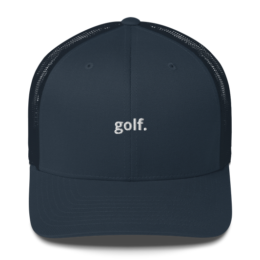 golf. Trucker Cap by LXIX GOLF CLUB