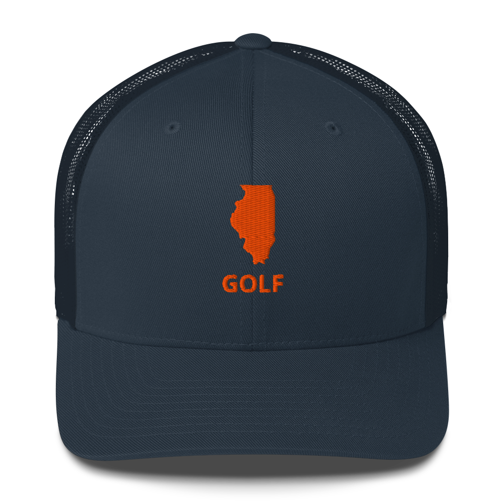 Illinois Golf Trucker Cap by LXIX GOLF CLUB
