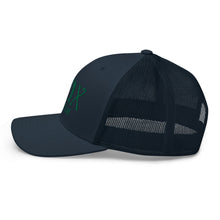Curve Logo Trucker Cap - Green Logo by LXIX GOLF CLUB — view 15