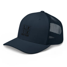 Four Box Logo Trucker Cap - Black Logo by LXIX GOLF CLUB — view 16