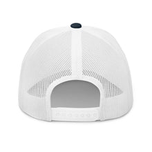 Curve Logo Trucker Cap - Blue Logo by LXIX GOLF CLUB — view 21