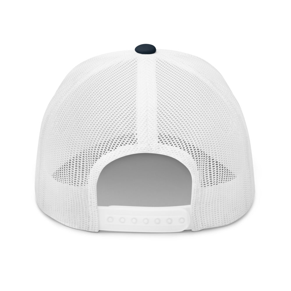 Four Box Logo Trucker Cap - Gray Logo by LXIX GOLF CLUB — view 20