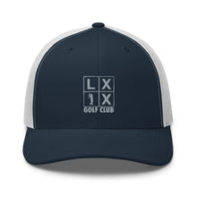 Four Box Logo Trucker Cap - Gray Logo by LXIX GOLF CLUB — view 19