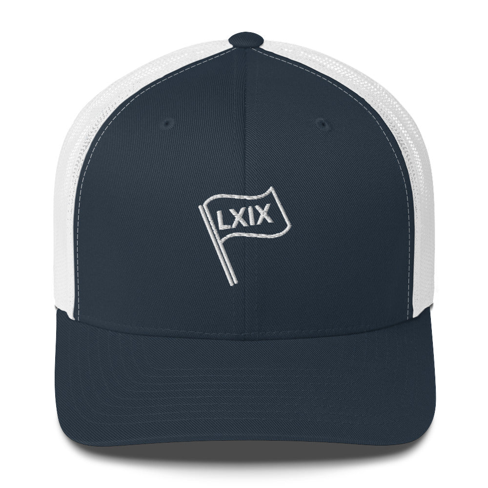 LXIX Flag Trucker Cap by LXIX GOLF CLUB — view 4