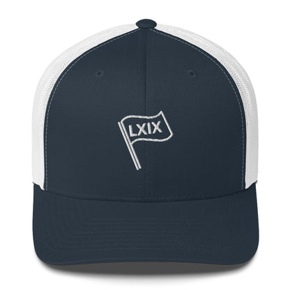 LXIX Flag Trucker Cap by LXIX GOLF CLUB — view 4