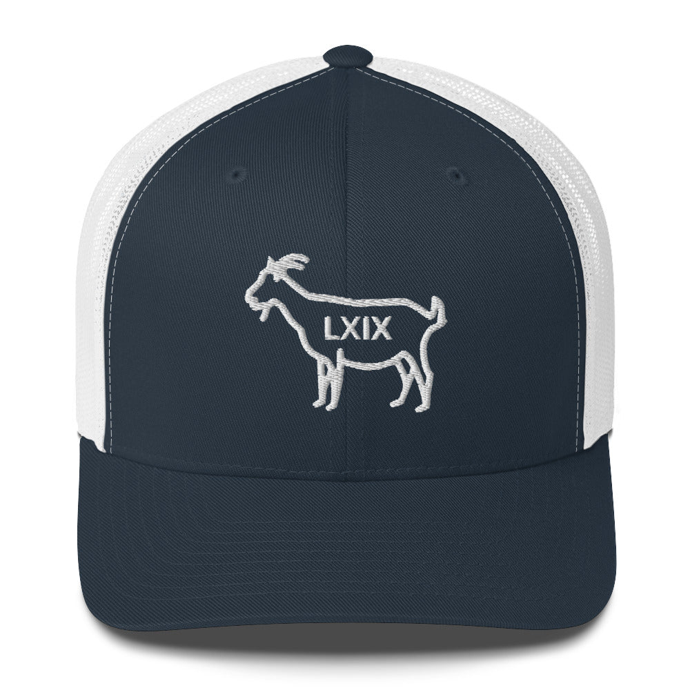 The GOAT Trucker Cap by LXIX GOLF CLUB — view 4