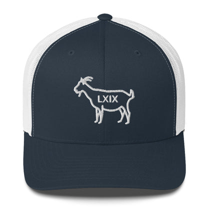 The GOAT Trucker Cap by LXIX GOLF CLUB — view 4