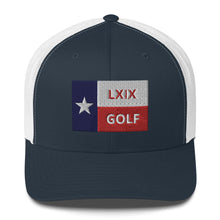 Texas Flag Trucker Cap by LXIX GOLF CLUB