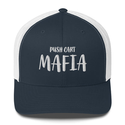 Push Cart Mafia Trucker Cap by LXIX GOLF CLUB — view 4