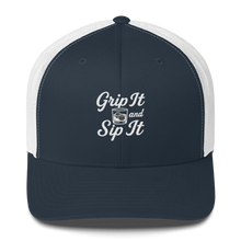 Grip It and Sip It Golf Trucker Hat by LXIX GOLF CLUB — view 4