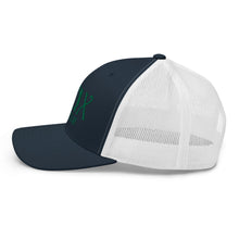 Curve Logo Trucker Cap - Green Logo by LXIX GOLF CLUB — view 21