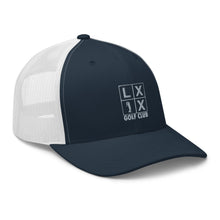 Four Box Logo Trucker Cap - Gray Logo by LXIX GOLF CLUB — view 24