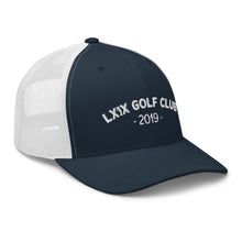 Arch Logo Trucker Cap - White Logo by LXIX GOLF CLUB — view 24