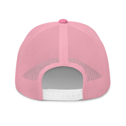 Four Box Logo Trucker Cap - Blue Logo by LXIX GOLF CLUB — view 32