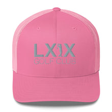 Swinger Logo Trucker Cap - Gray Logo by LXIX GOLF CLUB — view 6