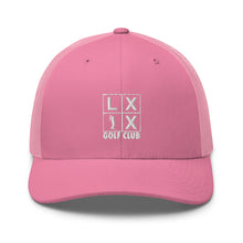 Four Box Logo Trucker Cap - White Logo by LXIX GOLF CLUB — view 31