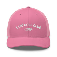 Arch Logo Trucker Cap - White Logo by LXIX GOLF CLUB — view 31