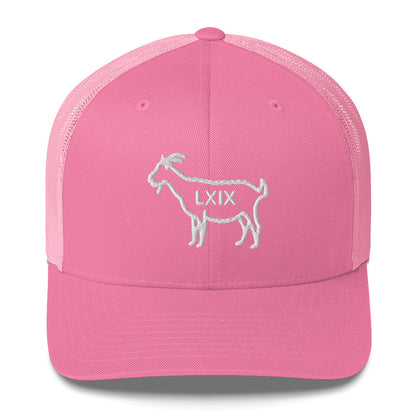The GOAT Trucker Cap by LXIX GOLF CLUB — view 9
