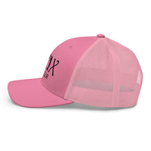 Curve Logo Trucker Cap - Black Logo by LXIX GOLF CLUB — view 45