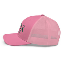 Curve Logo Trucker Cap - Green Logo by LXIX GOLF CLUB — view 45