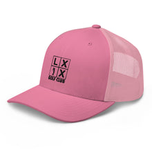 Four Box Logo Trucker Cap - Black Logo by LXIX GOLF CLUB — view 33