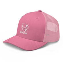 Four Box Logo Trucker Cap - White Logo by LXIX GOLF CLUB — view 34