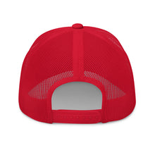 Curve Logo Trucker Cap - Red Logo by LXIX GOLF CLUB — view 26
