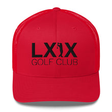 Swinger Logo Trucker Cap - Black Logo by LXIX GOLF CLUB — view 3