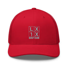 Four Box Logo Trucker Cap - Gray Logo by LXIX GOLF CLUB — view 25