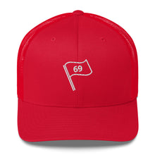69 Flag Trucker Cap by LXIX GOLF CLUB