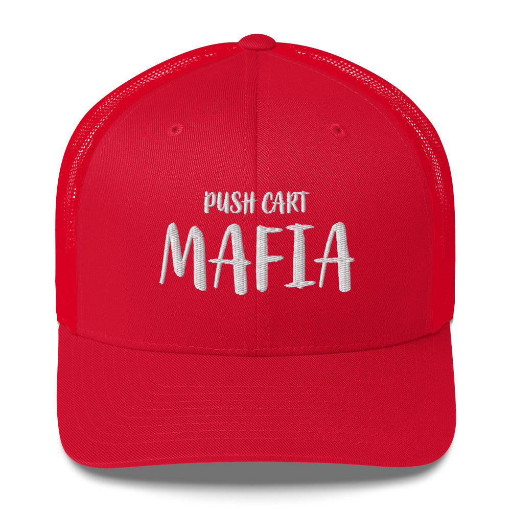 Push Cart Mafia Trucker Cap by LXIX GOLF CLUB — view 8