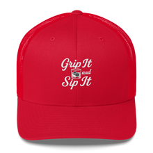 Grip It and Sip It Golf Trucker Hat by LXIX GOLF CLUB — view 8