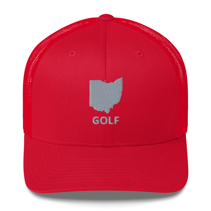 Ohio Golf Trucker Cap