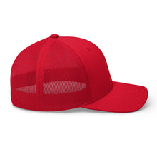 Four Box Logo Trucker Cap - Red Logo by LXIX GOLF CLUB — view 29