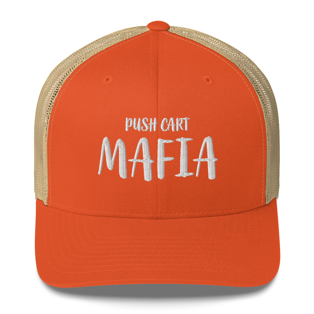 Push Cart Mafia Trucker Cap by LXIX GOLF CLUB — view 13