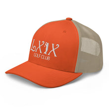 Curve Logo Trucker Cap - White Logo by LXIX GOLF CLUB — view 40