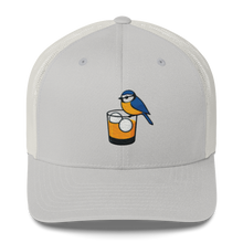 Birdie Juice Golf Trucker Hat (Silver/Charcoal/Green) by LXIX GOLF CLUB