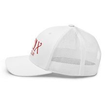Curve Logo Trucker Cap - Red Logo by LXIX GOLF CLUB — view 57